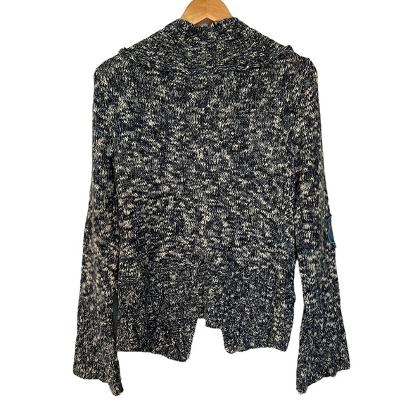 Vintage Y2K Valentine Patchwork Sweater Bell Sleeve Size Small - Picture 5 of 10